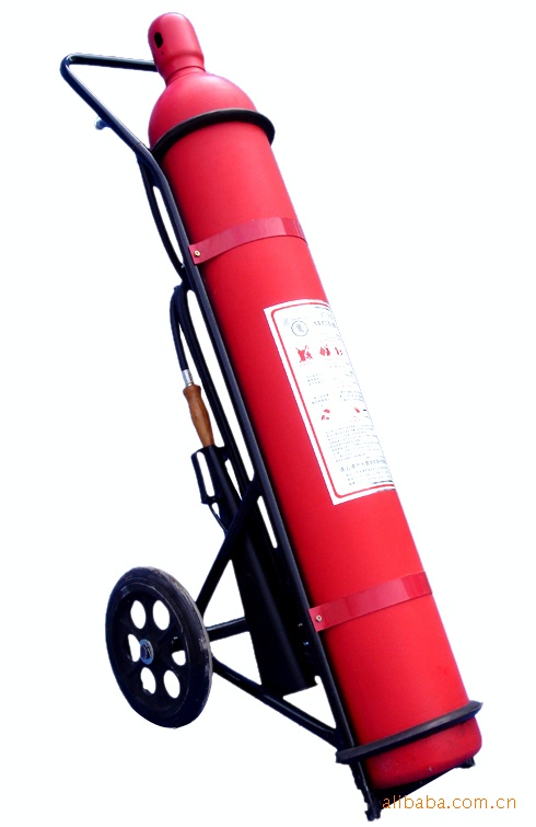 直销手推车式二氧化碳灭火器24KGCO2气体灭火器24公斤气体灭火器|ms