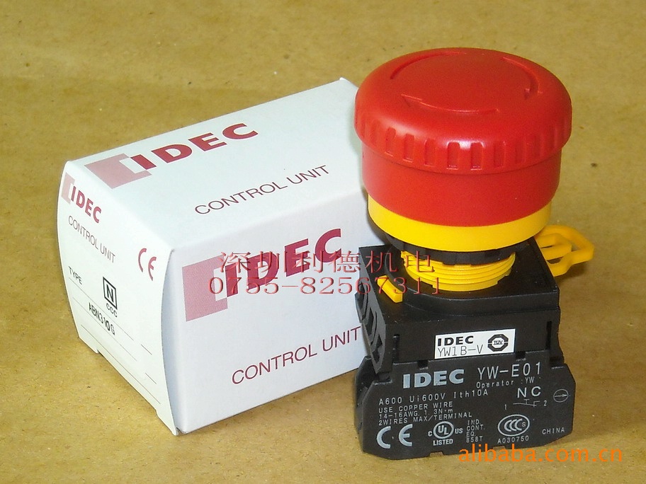 IDEC 急停按钮 YW1B-M4E01R