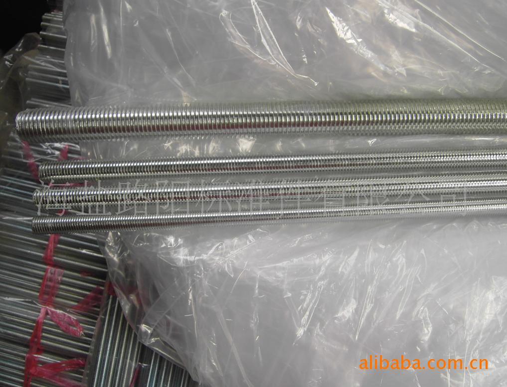 海盐厂家直供丝杆牙条 螺纹牙条DIN975 不锈钢牙条支持定制加工