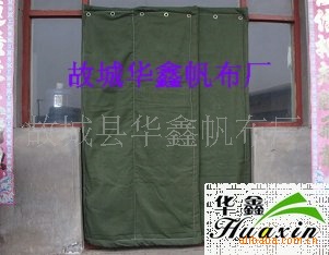 帆布门帘
