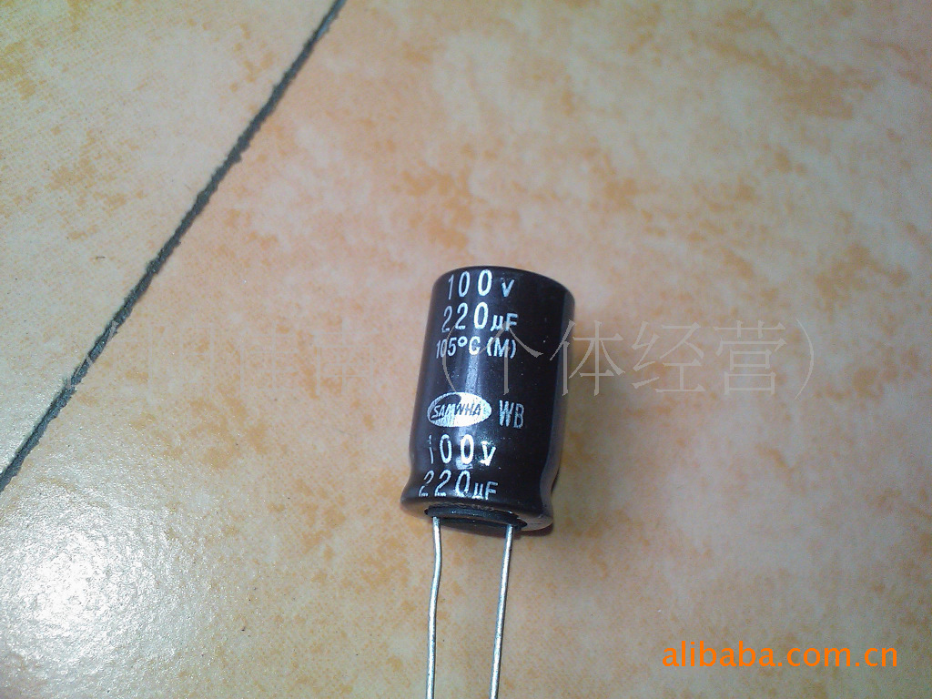 韩国三和原装进口680u50v铝 电解电容50v680uf耐高温