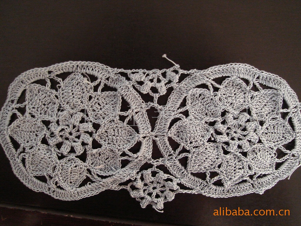 供应手工创意礼品 彩色手工钩花杯垫 棉线杯垫  手钩隔热餐垫