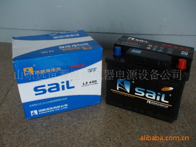 风帆L2-400 60AH汽车铅酸蓄电池