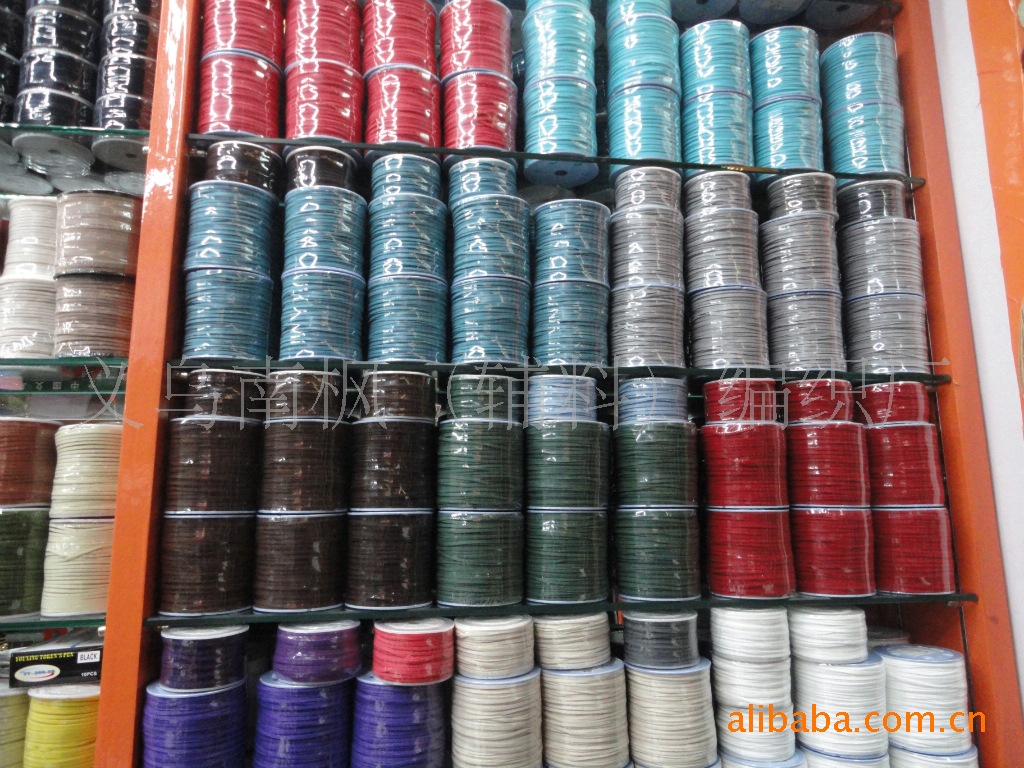 韩国绒2.6MM100码韩国绒皮绳 麂皮绳 绒绳 绒带 DIY饰品材料