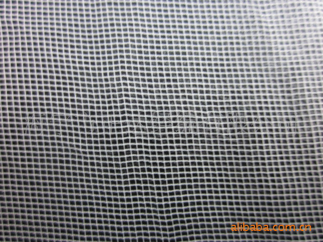 厂家直销针织经编全锦纶20D尼龙方格网布婚纱户外运动面料