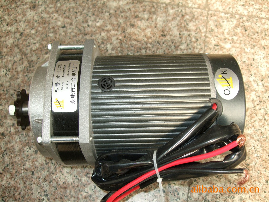 厂家直供三轮车36v500w减速电机可一件代发