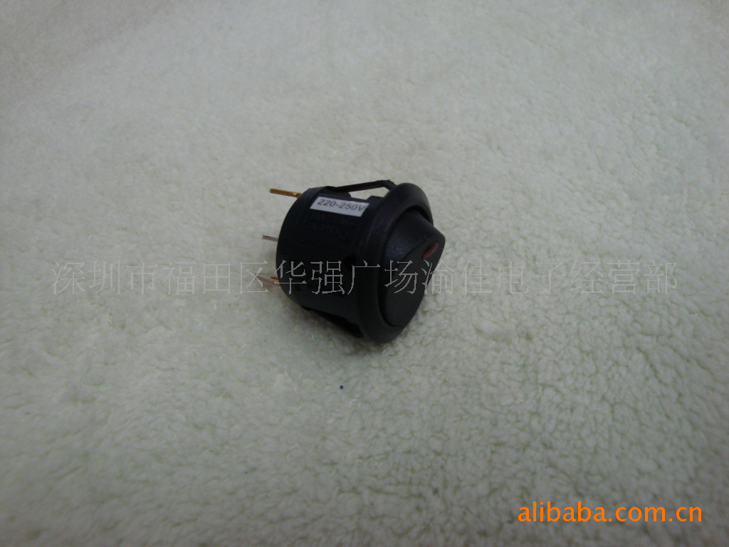 台湾新进SCI 船型开关 进口开关 R13-112B2红灯开关