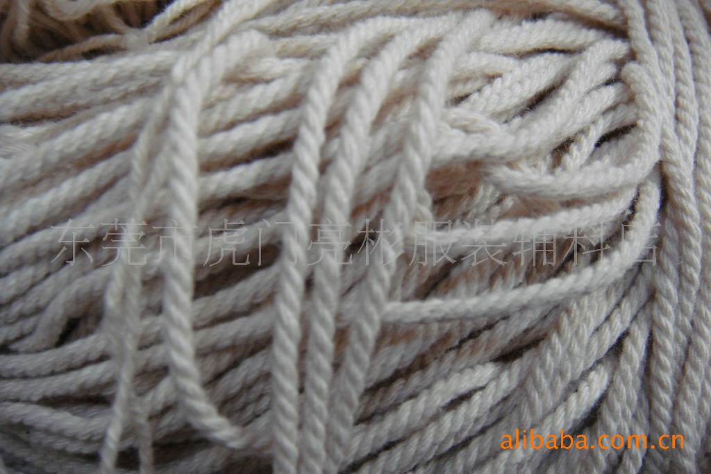 工厂批发彩色棉绳|空芯|包芯|扭绳|厂家直销XL家纺