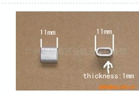 大量供应手腕带铝套，规格齐全，专业！