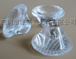 大功率LED透镜 Φ20MM -5至 80°珠面 仿流明1W 3W透镜