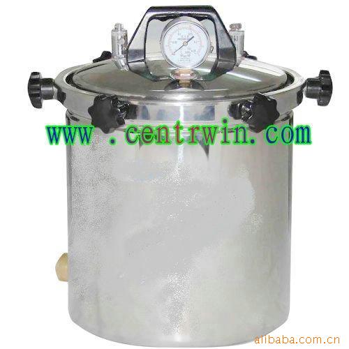 手提式不锈钢蒸汽灭菌器 24L 型号：ZH4848