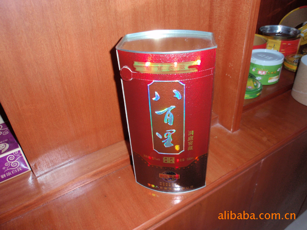 供应湖南 湖北 江西 贵州椭圆桃型 腰型纸罐 酒罐