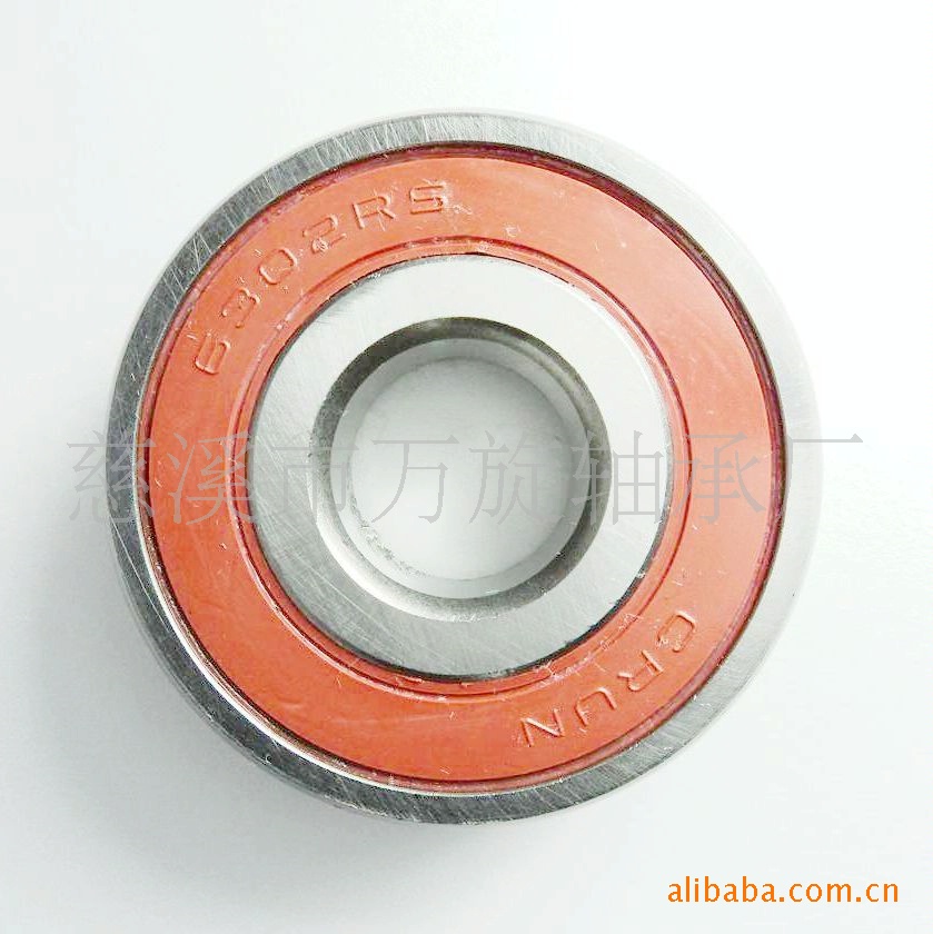 CRUN品牌高精度长寿命摩托车轴承6302-2RS