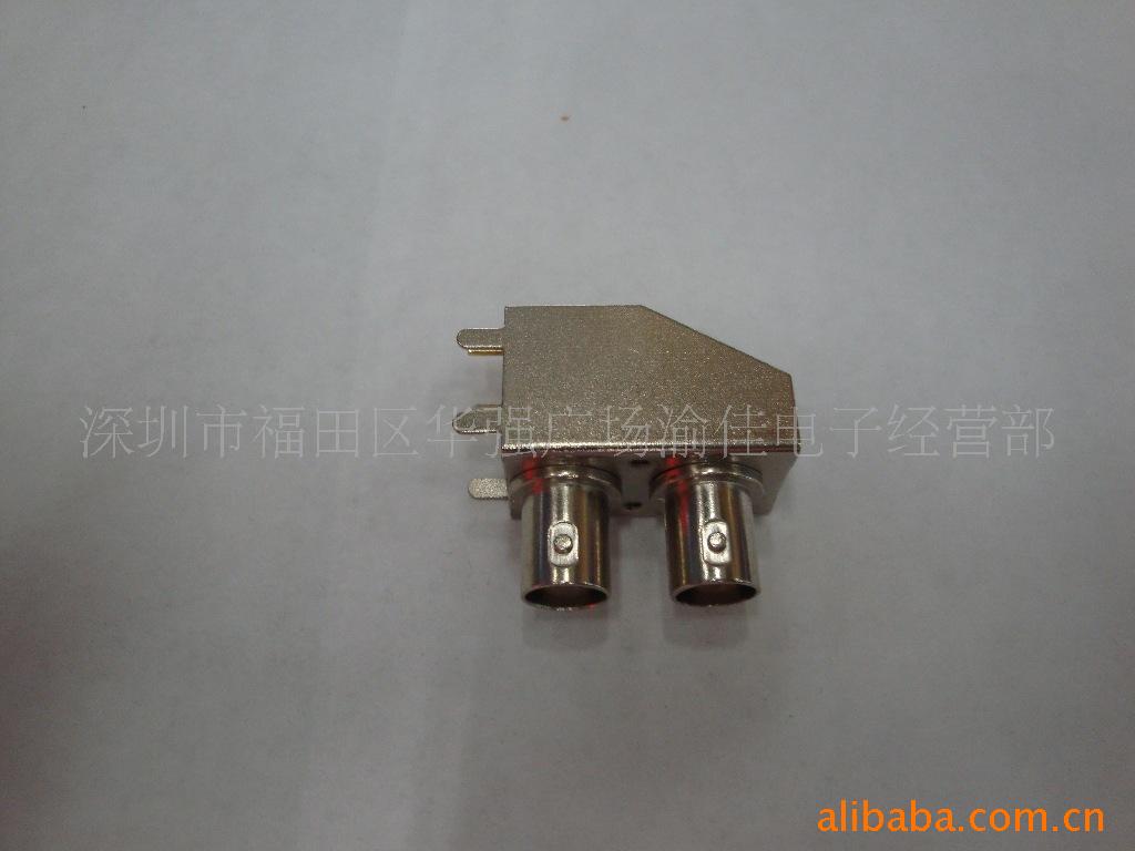 双排BNC母座 锌合金BNC母座 Q9插座