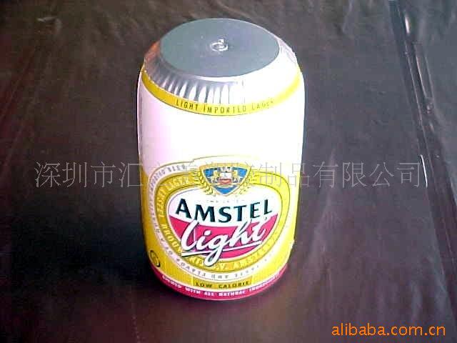 供应广告啤酒罐模型,气模瓶子(图)