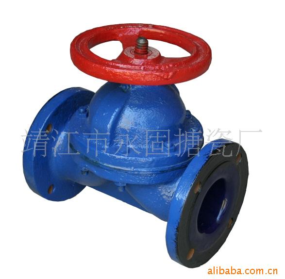 搪玻璃隔膜阀 搪瓷隔膜阀