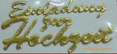 三维立体标 软胶标