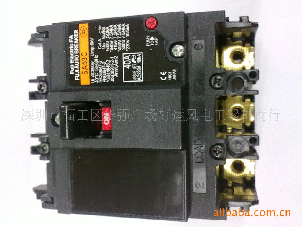 供应原装日本富士断路器SA53C 3P 40A