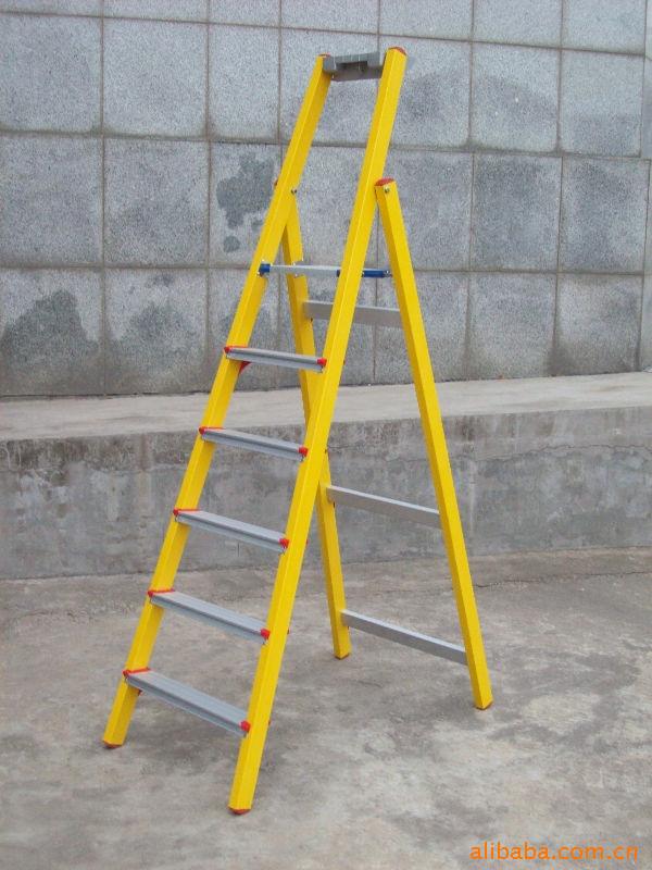 厂家供应  定做玻璃钢折叠梯 电力绝缘梯 鱼龙牌梯子