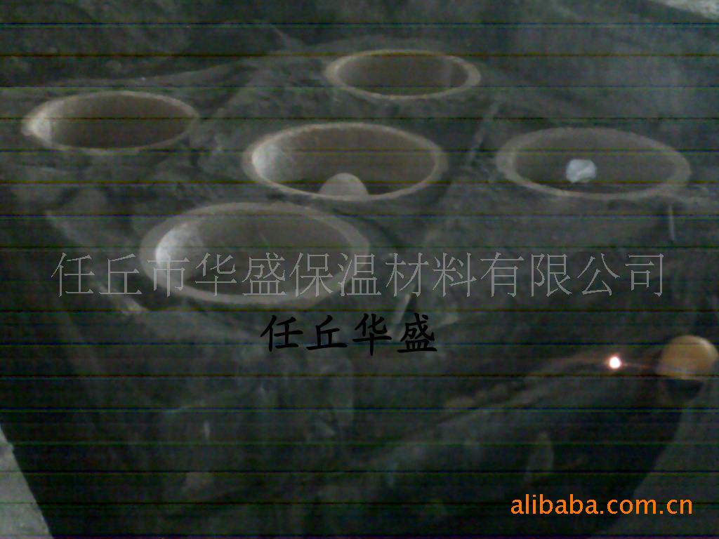现场使用中我公司保温冒口