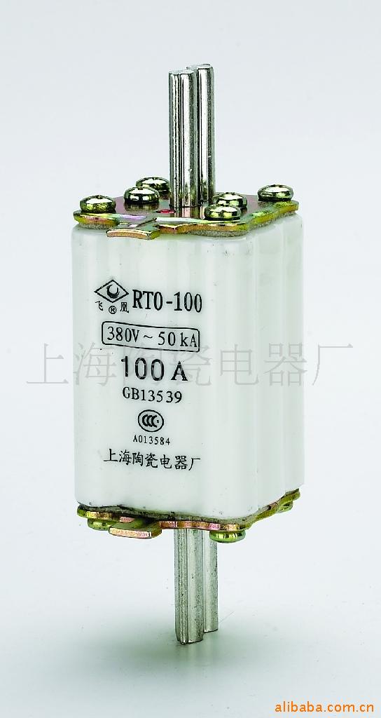 RT0-100A熔断器芯上海陶瓷电器厂