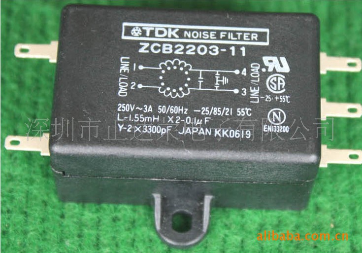 现货供应TDK电源滤波器ZCB2206-11/ZCB2203-11