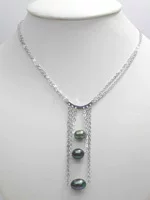 Дизайнерские бусы из жемчуга, аксессуар