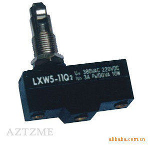 （厂家直销）微动开关 LXW5-11Q2 限位开关 金属滚轮塞柱型