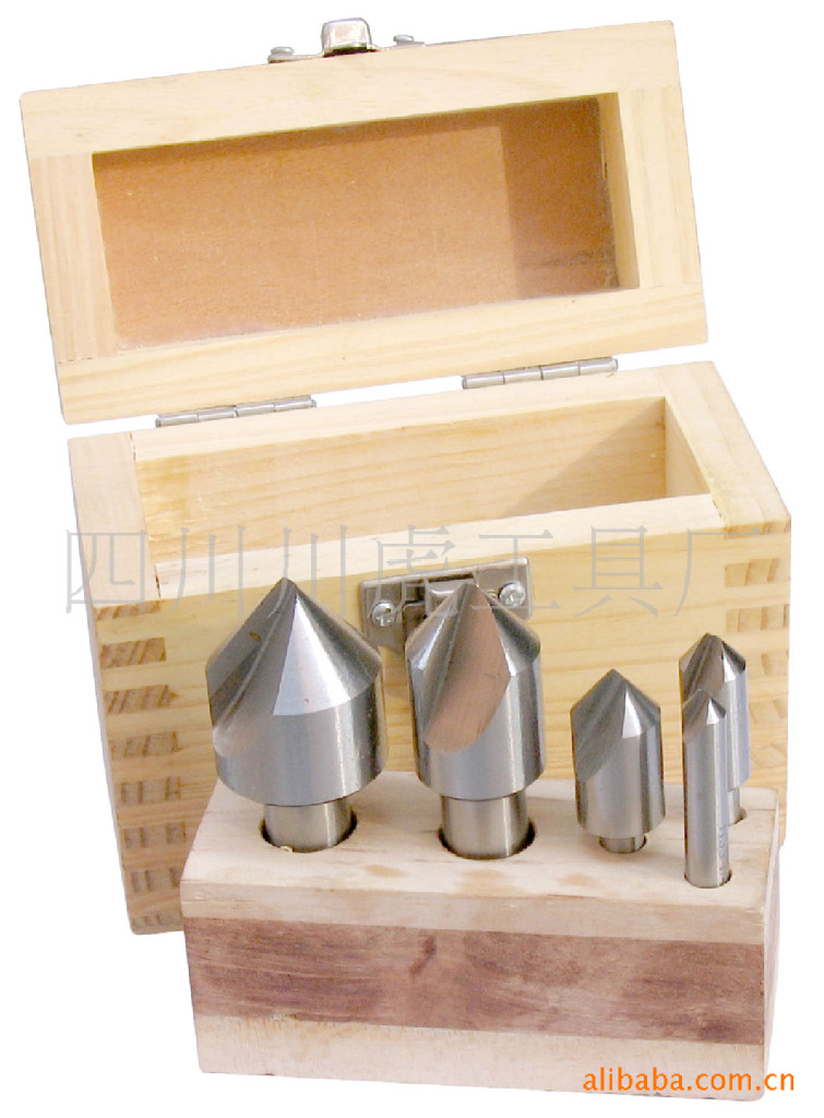 四川天虎英制单刃锪钻/单刃倒角刀：1"×1/2"×90°