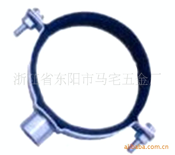 供应管卡重型带胶(蓝白锌通风管道固定用)质量保证