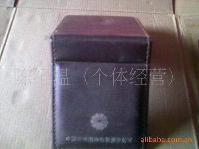 廠家直銷褐色/皮盒便簽/多次貼/環保便簽/皮質便簽盒/N次貼定制