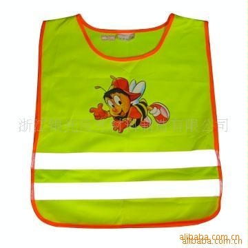 供应儿童反光背心（图），儿童安全背心，反光背心，套头衫