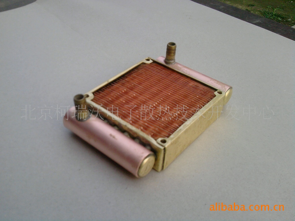 柯瑞沃耐高压纯铜水冷气冷换热器
