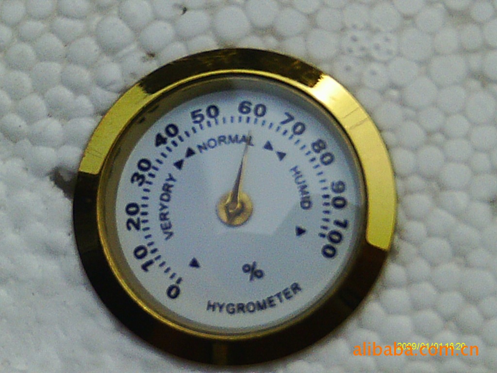 【】镶嵌式迷你湿度表室内除湿湿度墙湿度计防潮测温测湿干湿