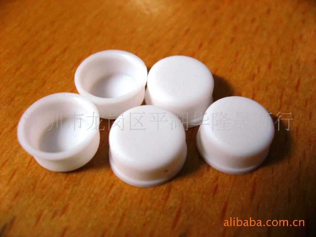 RCA端子防尘帽 A型（短） 白色