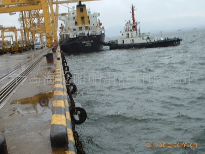 圆形橡胶缓冲块 圆筒型O型块 O形护舷防撞设施青岛否是海伦0.2-4.