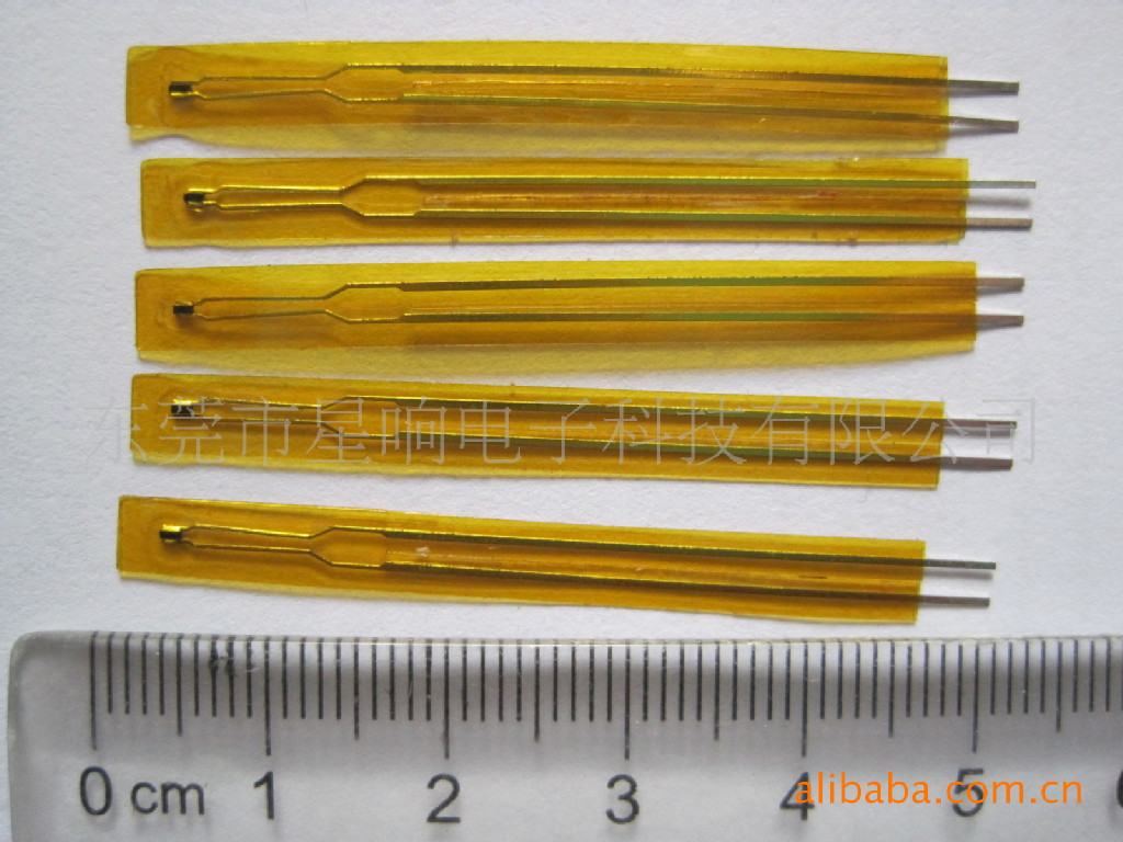 聚酰亚胺薄膜封装：NTC热敏电阻温度传感器50MM