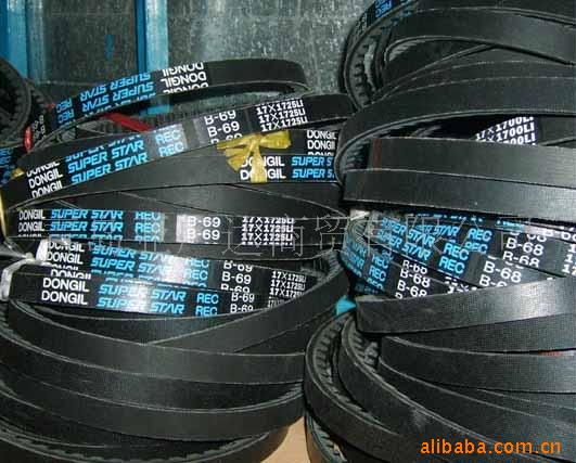 青岛韩国东一汽车皮带 齿型带 传动带 三角带