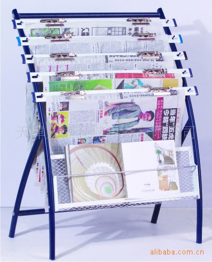 厂家定制经济实惠报刊架、杂志架、资料架、报纸架、期刊架