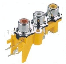 厂家直销RCA莲花座RCA-313  AV端子 视频插座