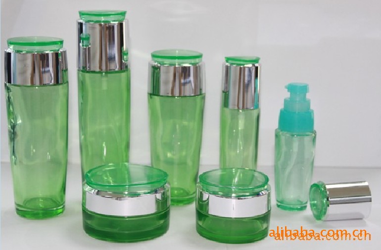 Cosmetics Glass Packaging materials customized high-grade Set bottle High-end Bottle glass Frosted bottle Y33
