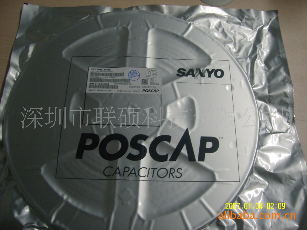 供应Panasonic固态钽电容2R5TPE330M9