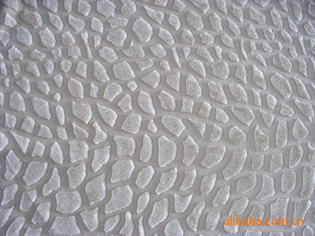 超柔刷花面料 水晶超柔刷花 超柔短毛绒 短毛绒 绒布刷花厂家直供