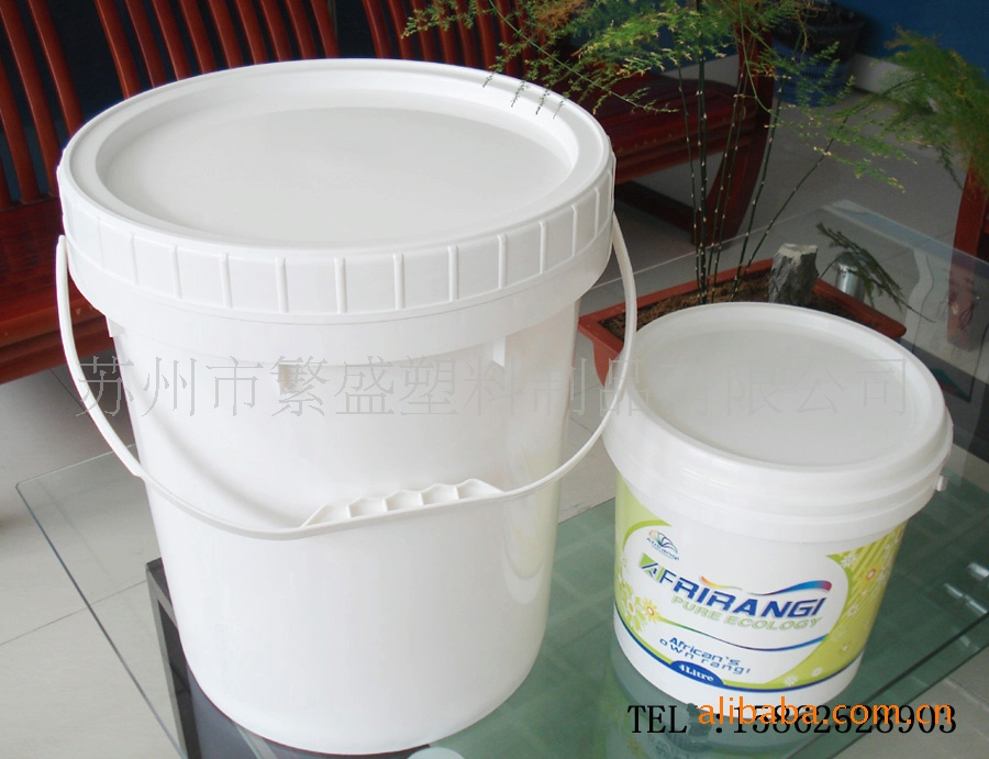 供应20L螺旋口塑料桶、5L广口塑料桶