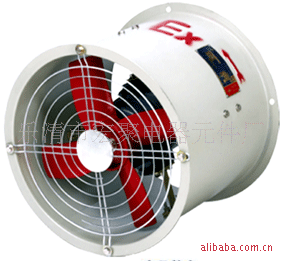 BFS防爆轴流风机,BFS-300AF/BFS-400AF 防爆边墙风机带百叶固定式