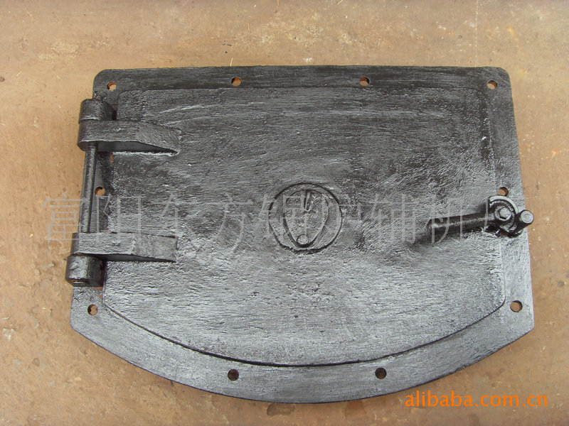 供应 杭州节能环保蒸汽锅炉配件手烧炉门铸件厂家直销