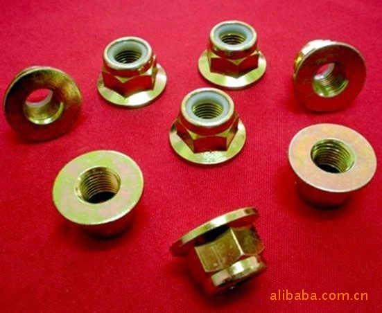 供应国标GB6183和德标法兰尼龙锁紧螺母