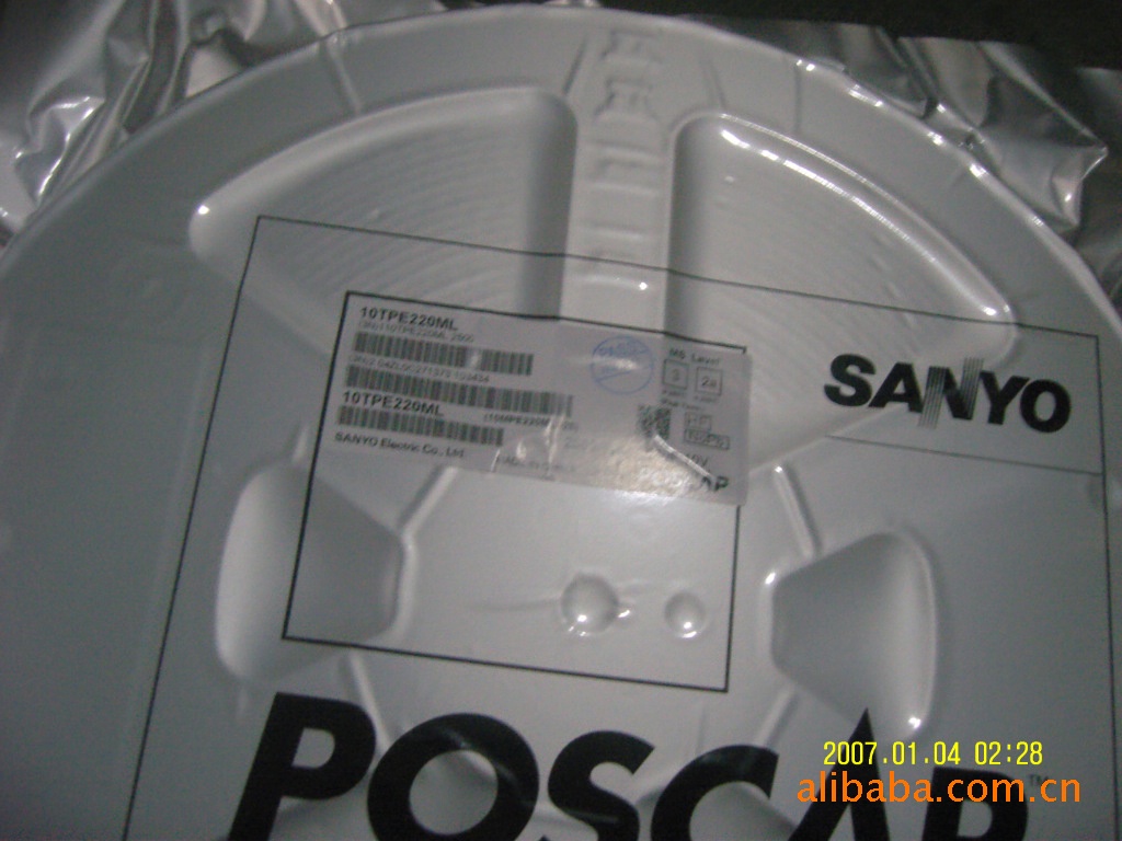 供应Panasonic固态钽电容10TPE220ML