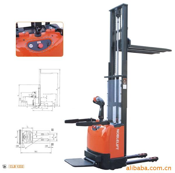 供应全电动堆高车  多功能电动升高车  液压叉车 电动升高机