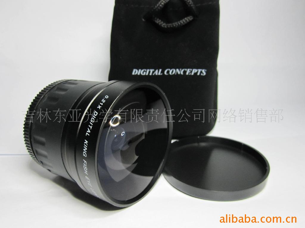 生产制造 58MM  鱼眼镜头 超广角镜头 附加镜